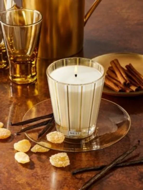 NEST Crystallized Ginger Vanilla Bean Candle Set,Travel 3x27g,0.95oz-3pc-BOX-NEW - Picture 7 of 10